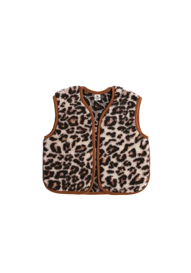 Alwero Camino Waistcoat Junior - Leopard
