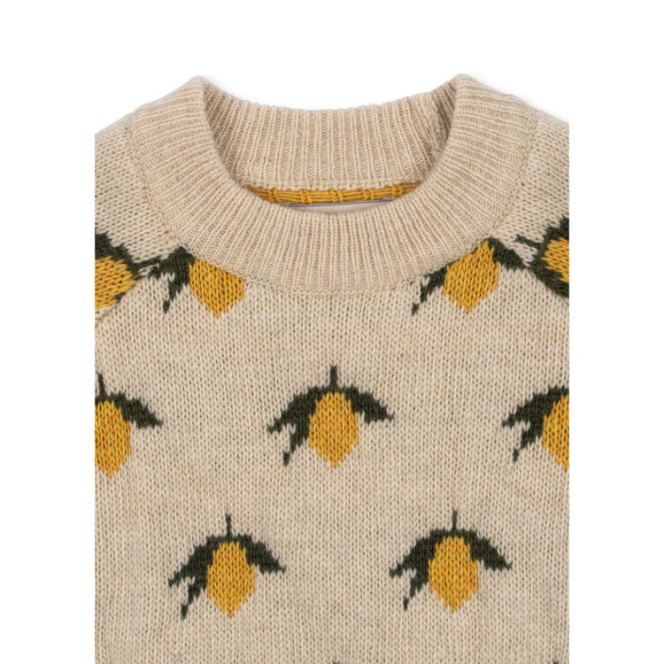 Konges Sløjd Belou Knit Sweater - Lemon