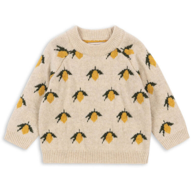 Konges Sløjd Belou Knit Sweater - Lemon