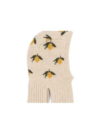 Konges Sløjd Belou Knit Balaclava - Lemon