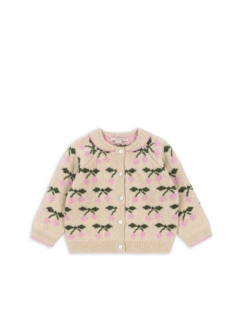 Konges Sløjd Belou Knit Cardigan - Cherry