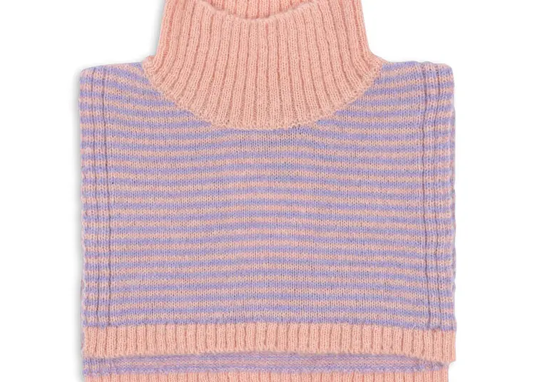 Konges Sløjd Berle Neckwarmer  - Purple/Pink Dolphin