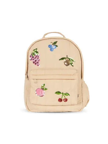 Konges Sløjd Juno Quilted Sequin Backpack - Frappé