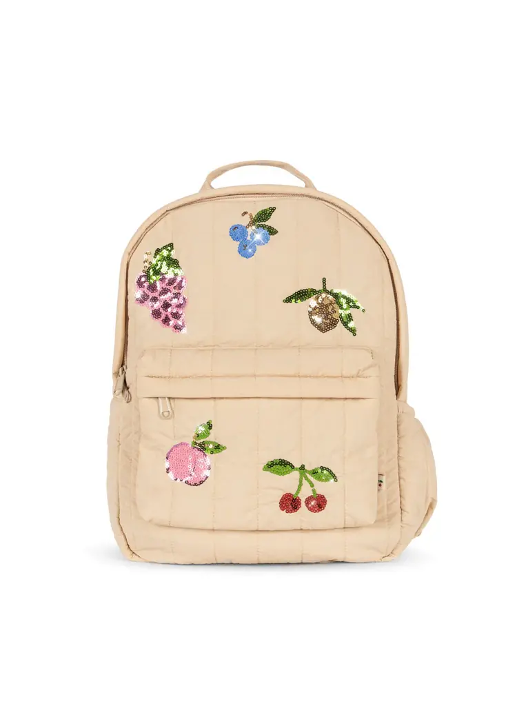 Konges Sløjd Juno Quilted Sequin Backpack - Frappé