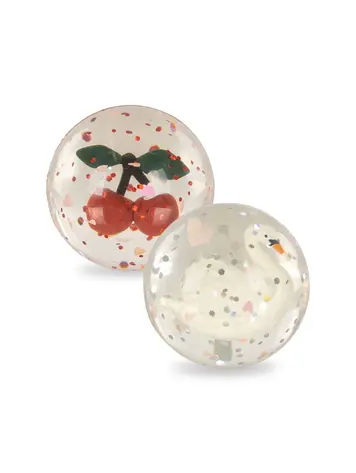 Konges Sløjd Stuiterbal Set - Cherry/Swan