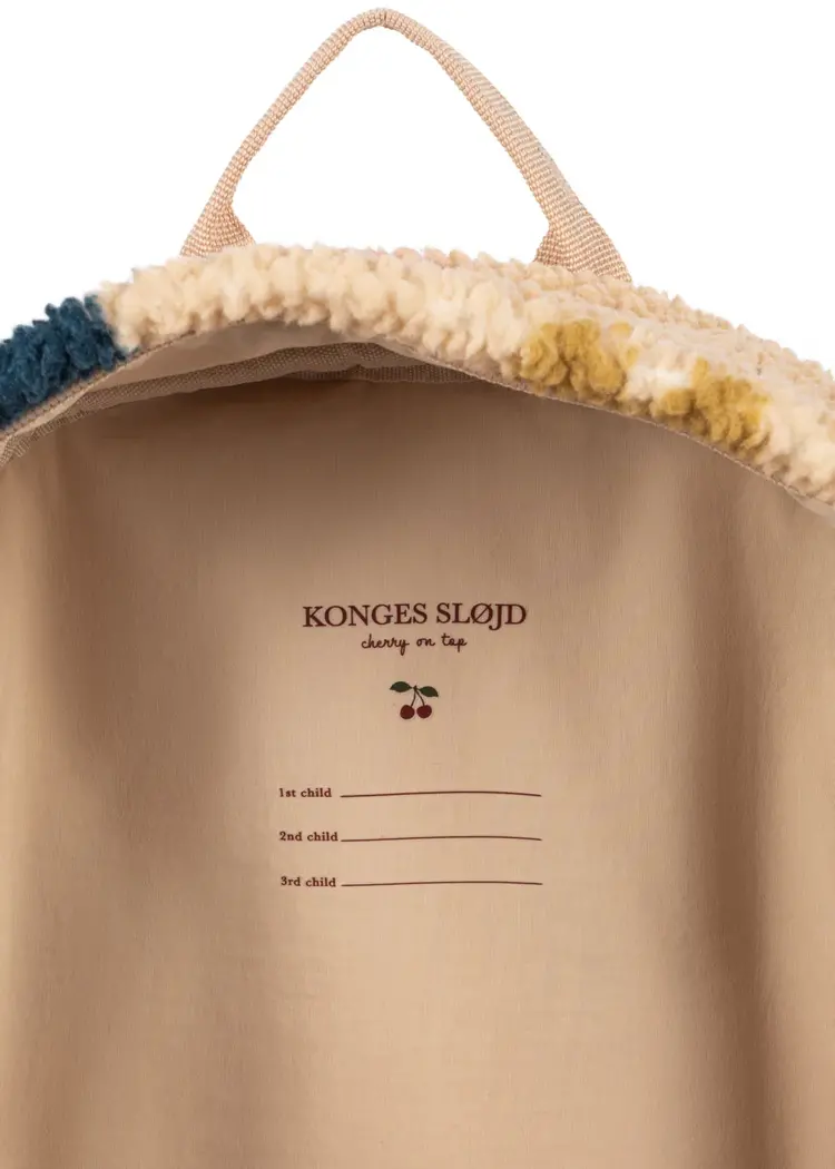Konges Sløjd Jody Teddy Backpack - Bon Coeur Coloré