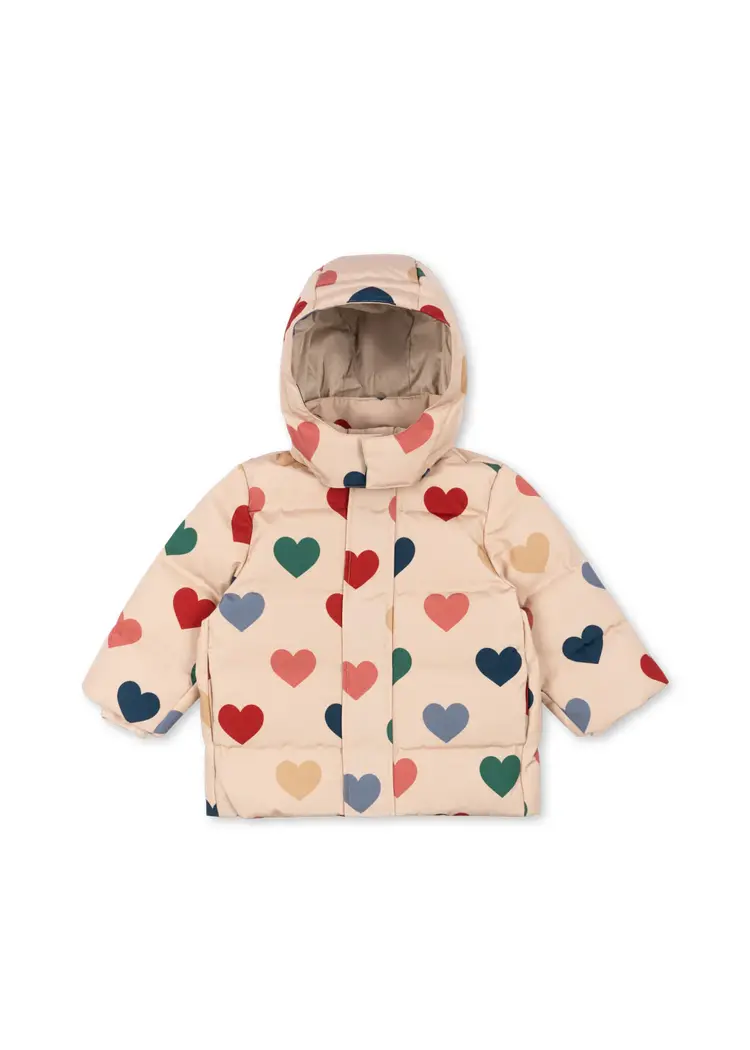 Konges Sløjd Magnum Down Jacket Print - Bon Coeu Coloré
