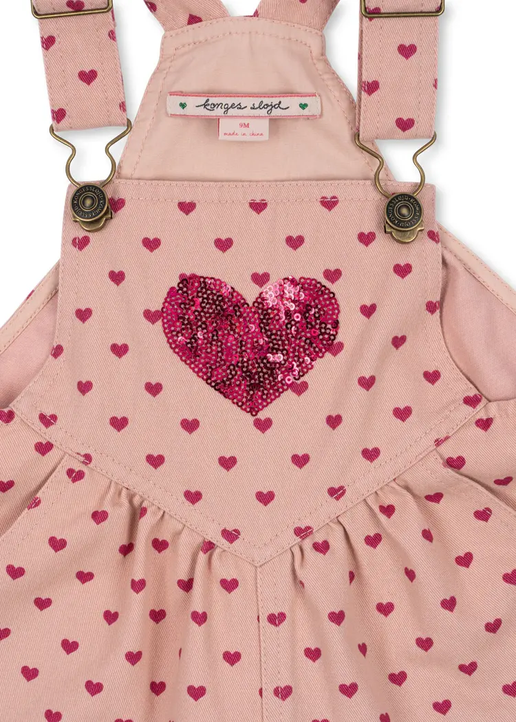 Konges Sløjd Nola Sequin Overalls - Berry Coeur