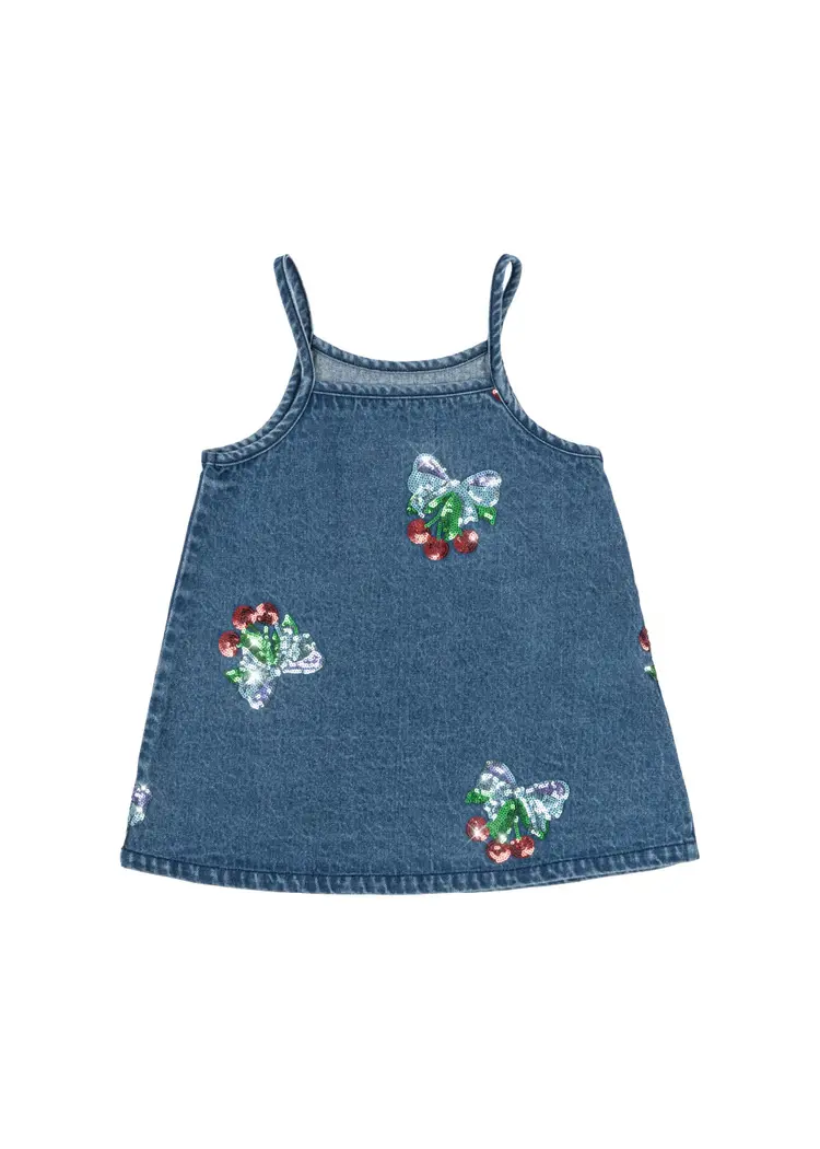 Konges Sløjd Magot Strap Dress - Amarena Sequin