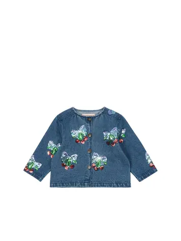 Konges Sløjd Magot Denim Jacket - Amarena Sequin