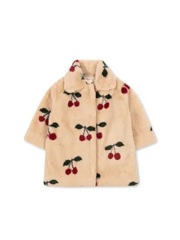Konges Sløjd Fuzzie Coat - Ma Grande Cherise