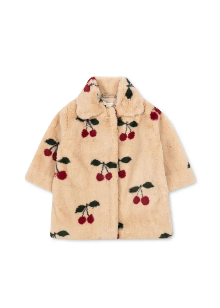 Konges Sløjd Fuzzie Coat - Ma Grande Cherise