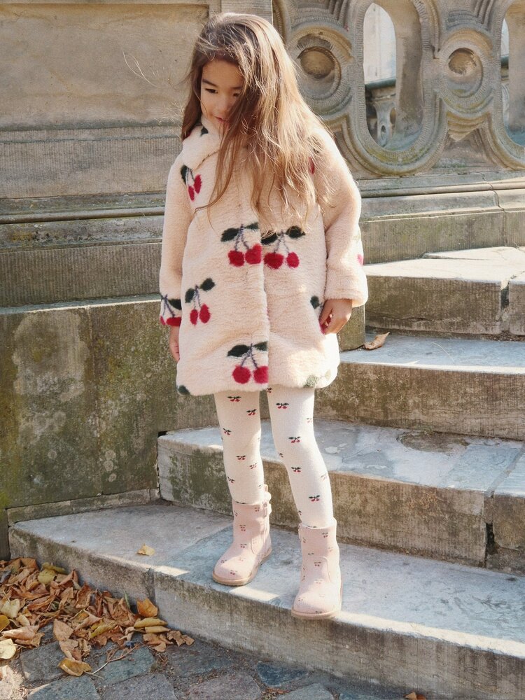 Konges Sløjd Fuzzie Coat - Ma Grande Cherise