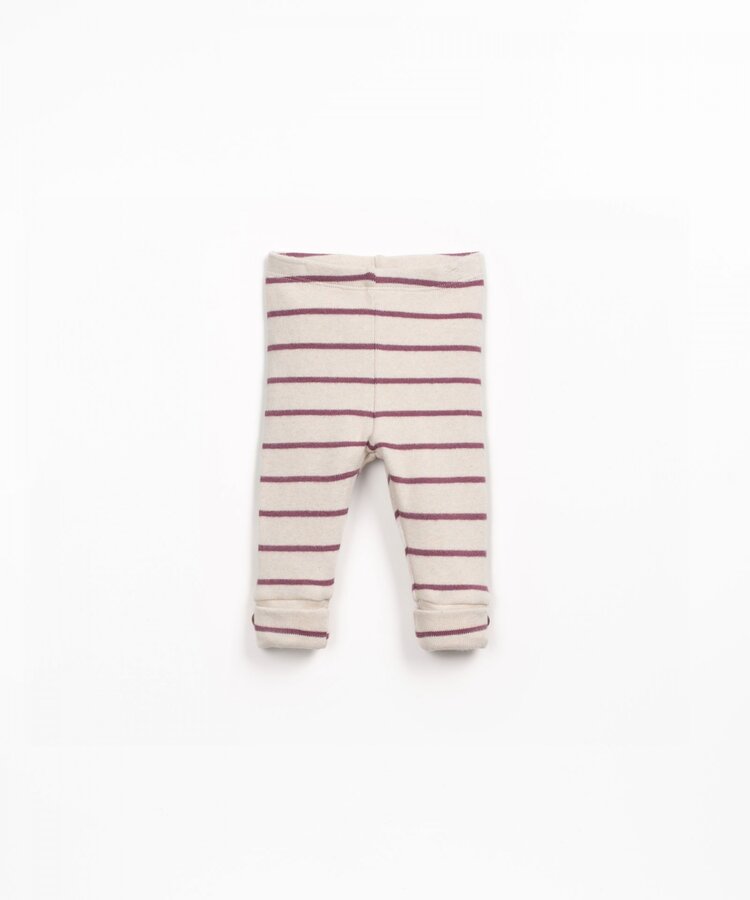 Play Up Striped Jersey Leggings - Pencil
