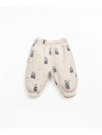 Play Up Printed Jersey Trousers - Pencil