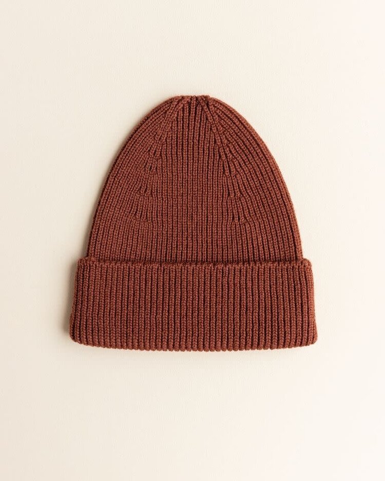 Hvid Beanie Fonzie - Cherry