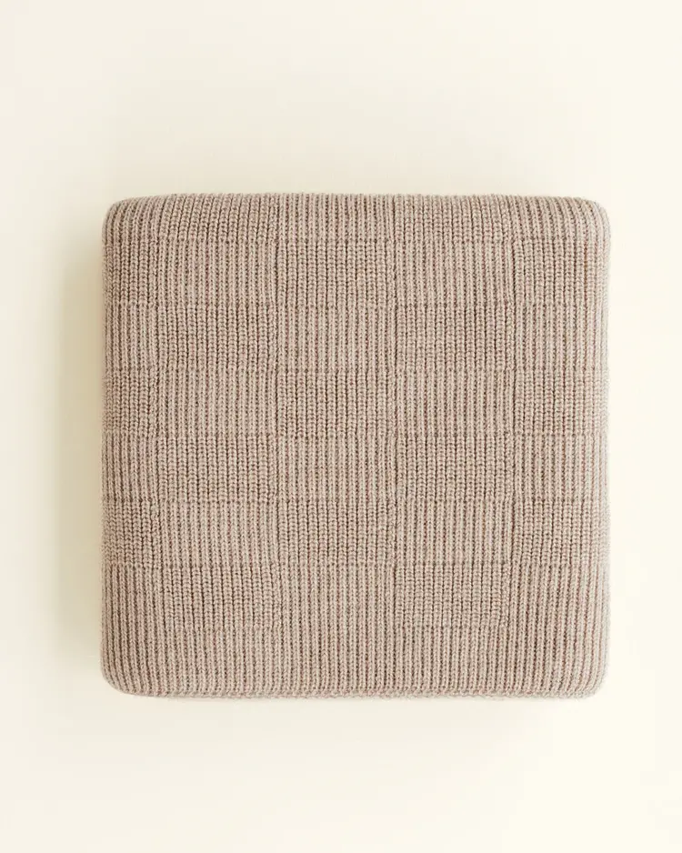 Hvid Blanket Ivy - Sand