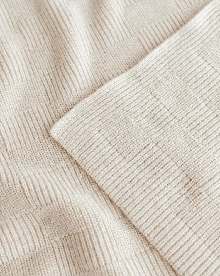 Hvid Blanket Ivy - Cream