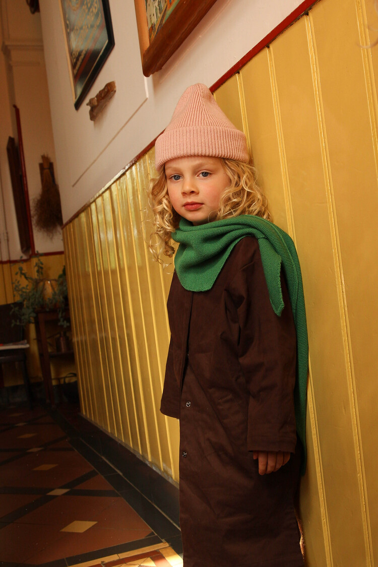 Hvid Beanie Fonzie - Powder