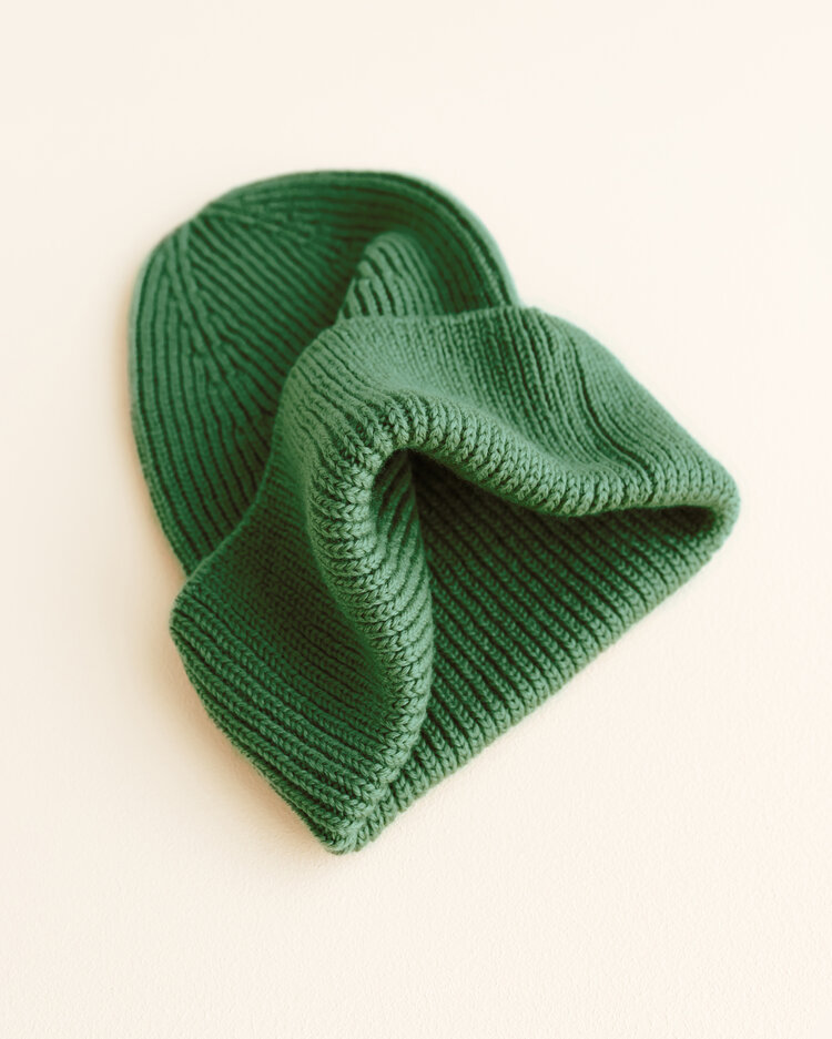 Hvid Beanie Fonzie - Grass