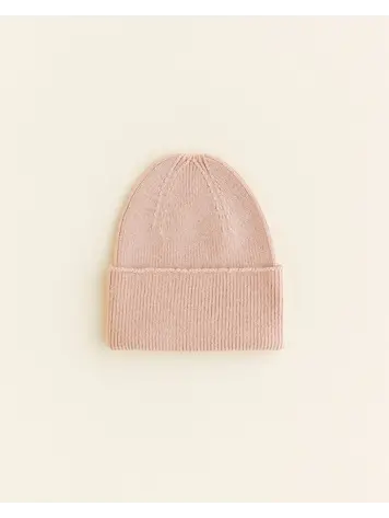 Hvid Beanie Fonzie - Apricot