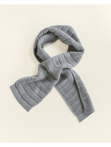 Hvid Sjaal Jacobino - Grey Melange