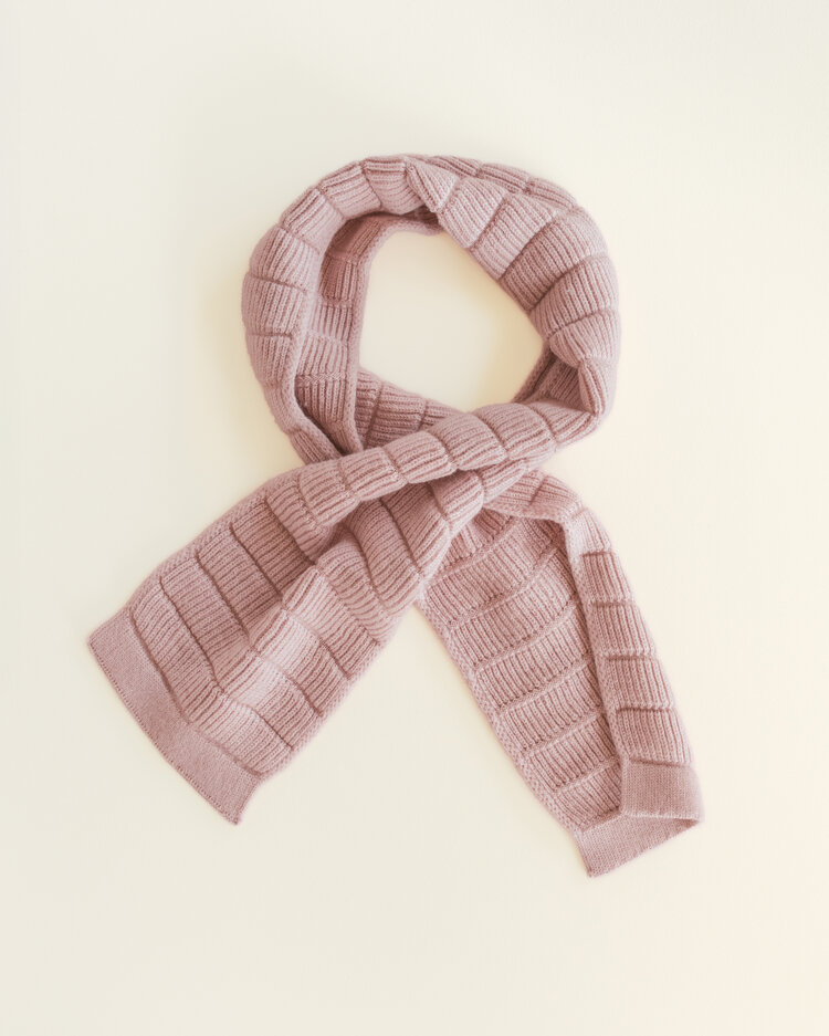 Hvid Scarf Jacobino - Powder