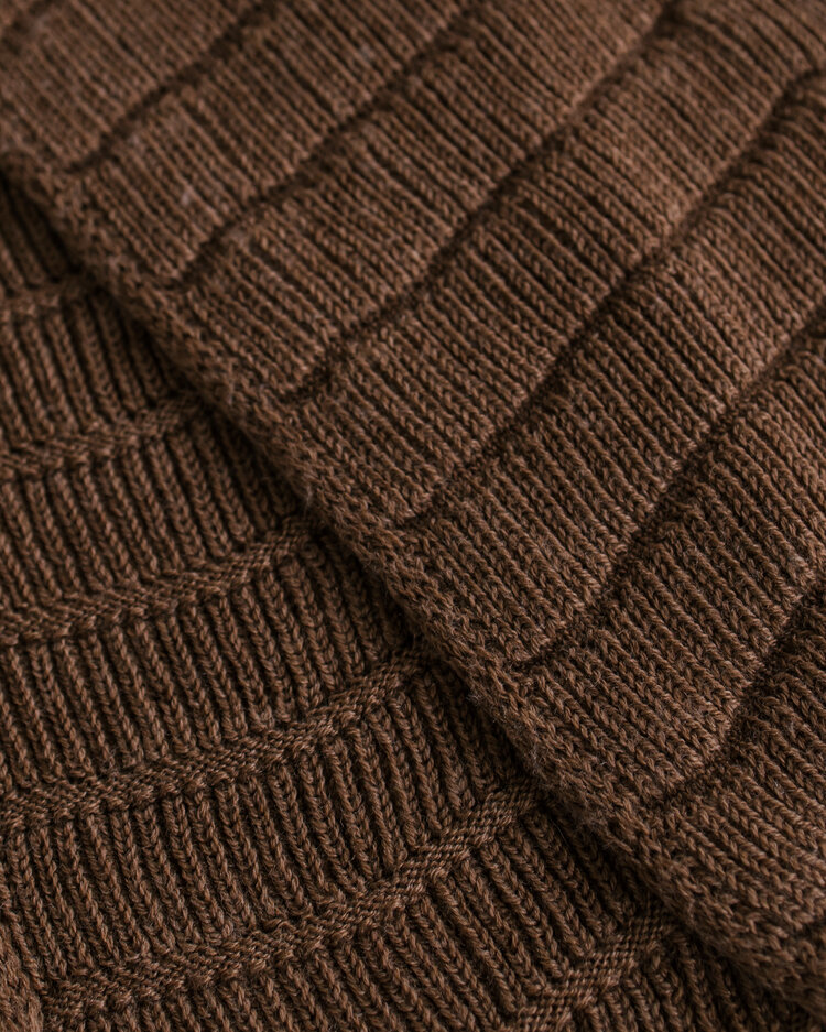 Hvid Scarf Jacobino - Mocha