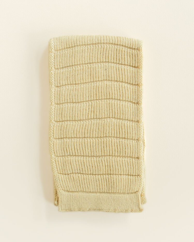 Hvid Scarf Jacobino - Light Yellow