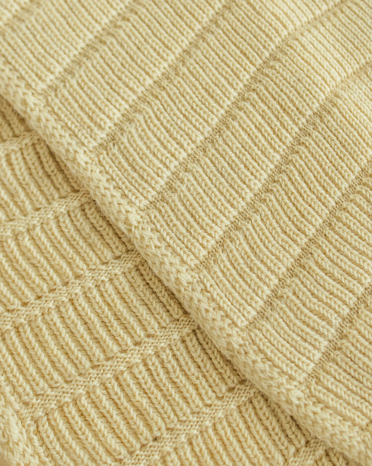 Hvid Sjaal Jacobino - Light Yellow