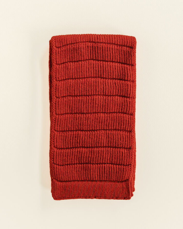 Hvid Scarf Jacobino - Red