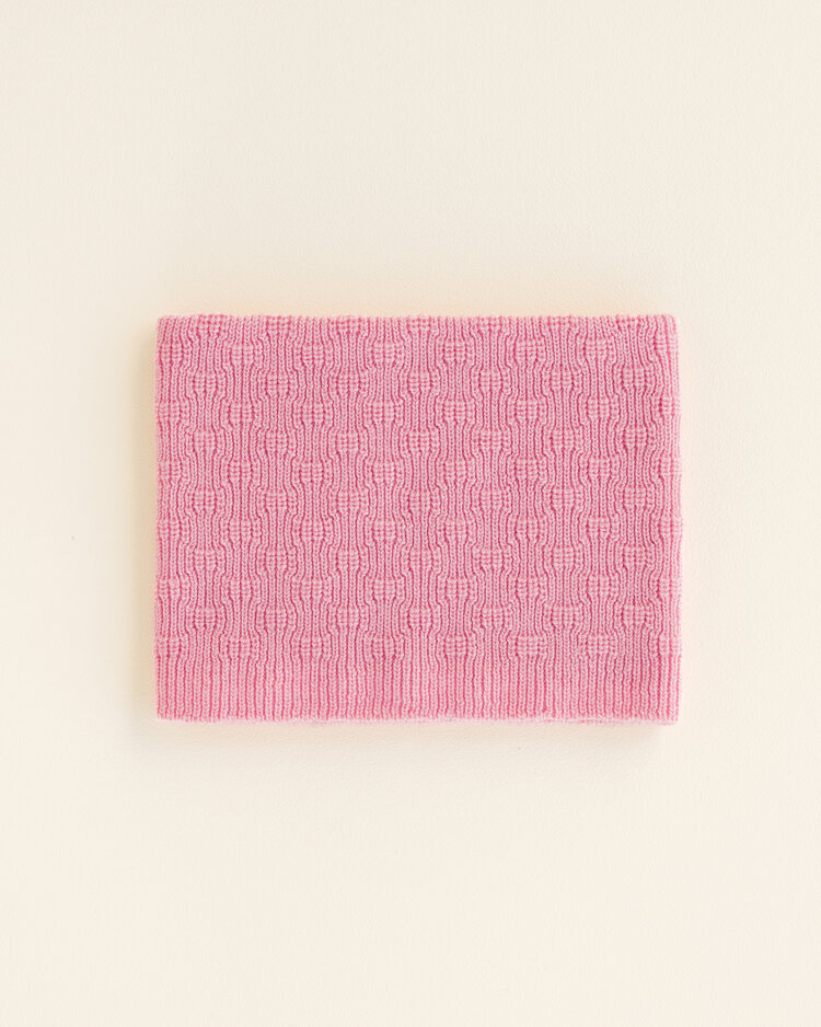 Hvid Tube Scarf Gigi - Cotton Candy