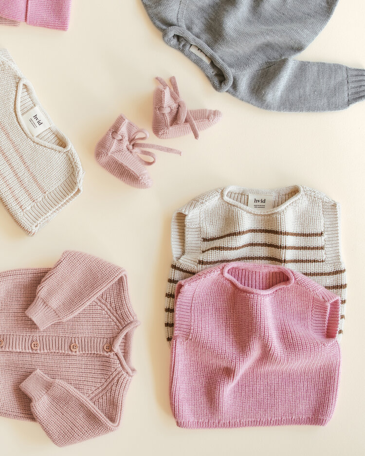 Hvid Vest Harvey - Cotton Candy