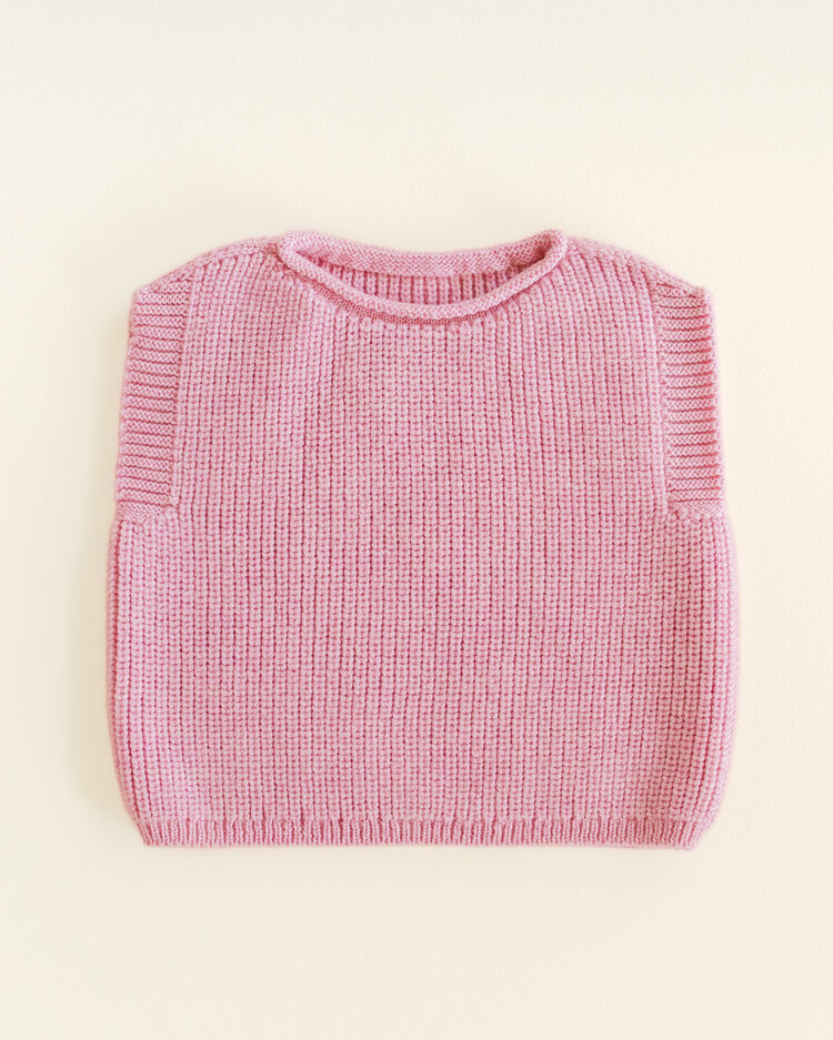 Hvid Vest Harvey - Cotton Candy