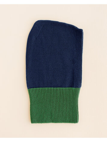 Hvid Balaclava Eddy - Blue/Grass