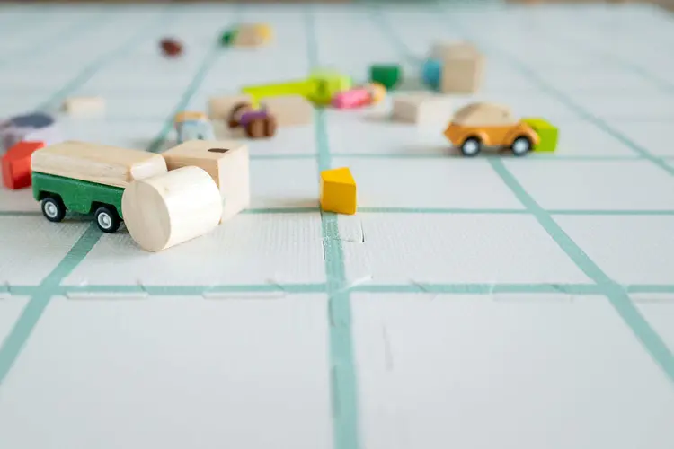 Play&Go Tilo Speelmat - Hopscotch Design