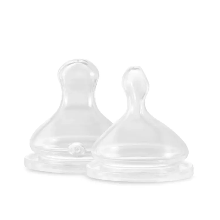 Elhée Set of 2 Physiological Teats - Extra-Slow Flow (XS)