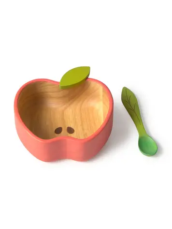 Oli & Carol Kom & Lepel Set - Pepa The Apple
