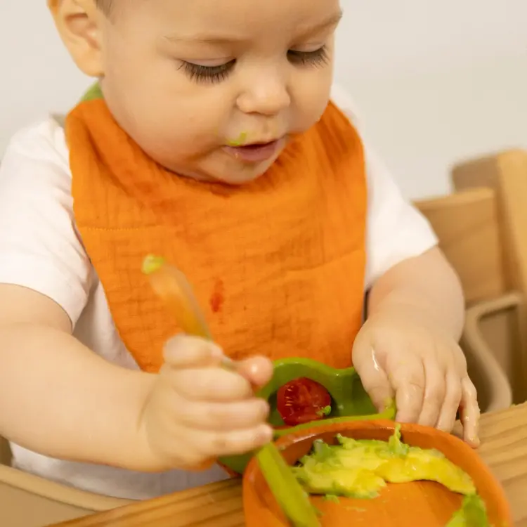 Oli & Carol Cathy The Carrot Bib