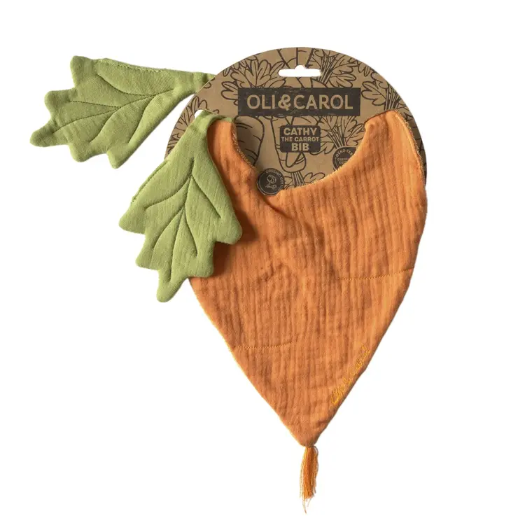 Oli & Carol Cathy The Carrot Bib