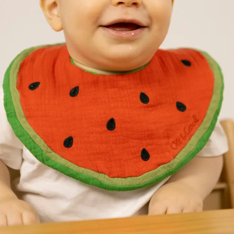 Oli & Carol Wally The Watermelon Bib
