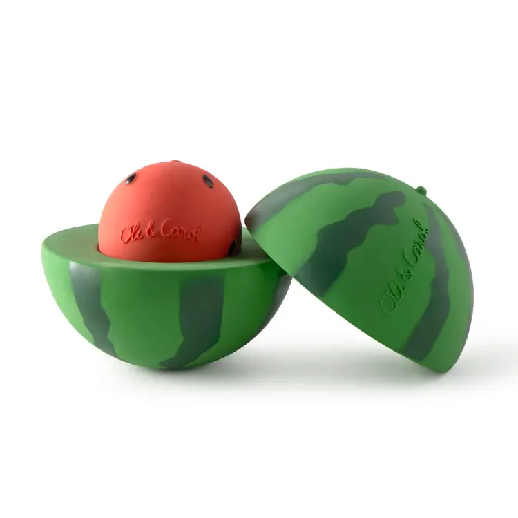 Oli & Carol Watermelon Stackable Toy & Rattle Ball