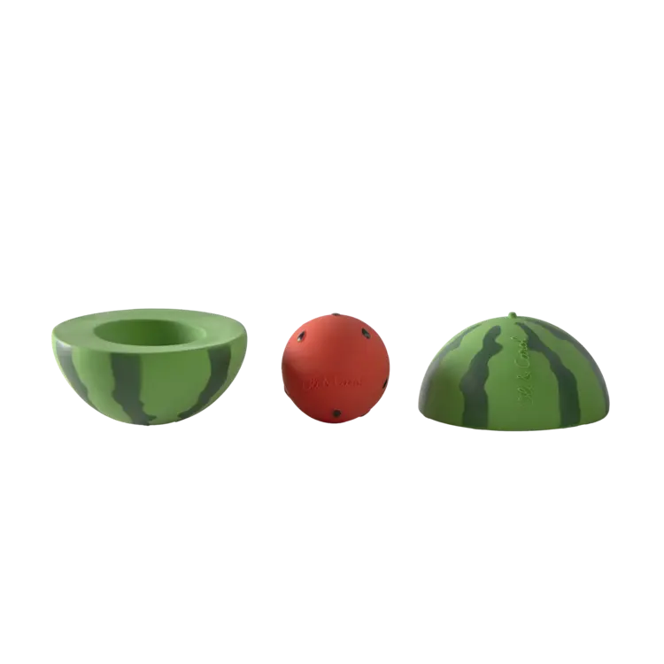 Oli & Carol Watermelon Stackable Toy & Rattle Ball