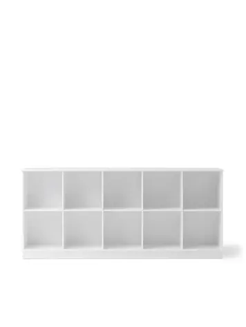 Oliver Furniture Wood Shelving Unit 5x2 w. Base