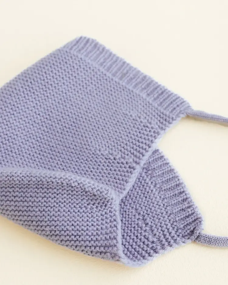 Hvid Bonnet Dolly - Lilac