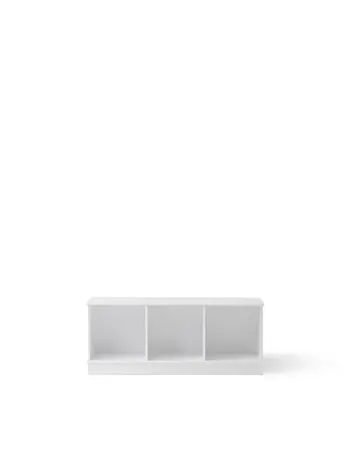 Oliver Furniture Wood Shelving Unit 3x1 w. Base