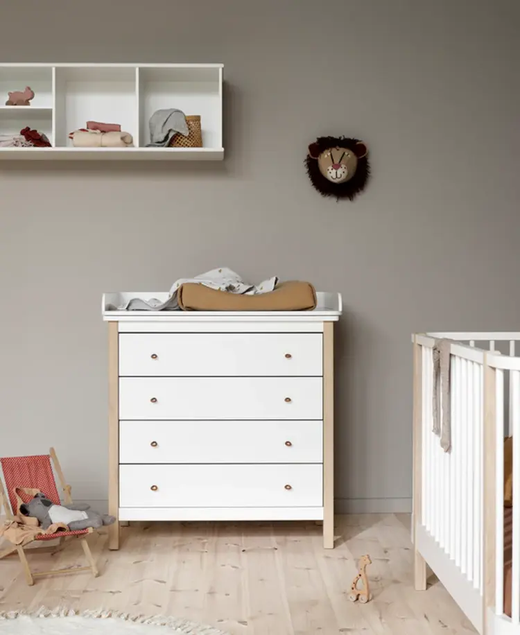 Oliver Furniture Wood Nursery Dresser 4 Drawers