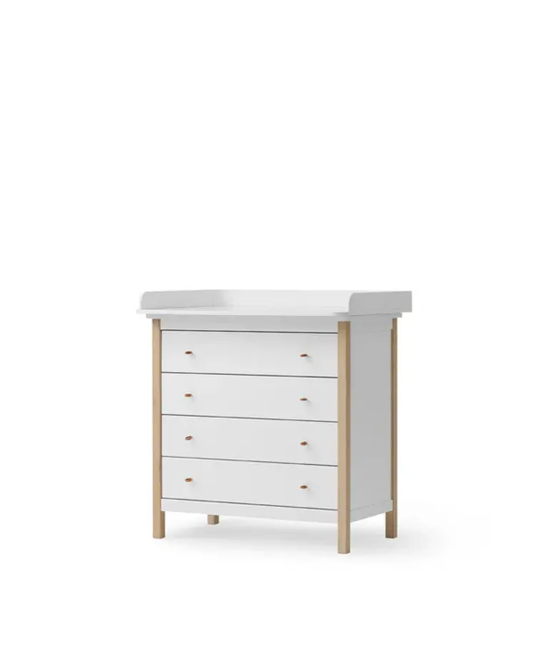 Oliver Furniture Wood Nursery Dresser 4 Drawers