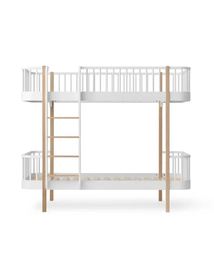 Oliver Furniture Wood Original Bunk Bed Ladder Front - White/Oak