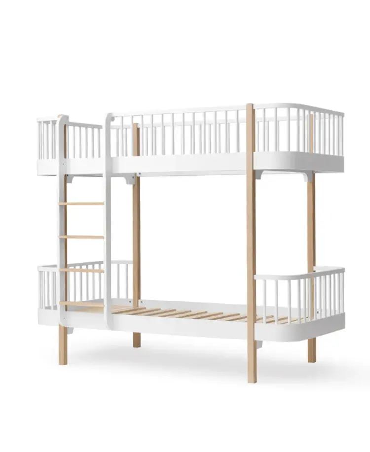 Oliver Furniture Wood Original Bunk Bed Ladder Front - White/Oak